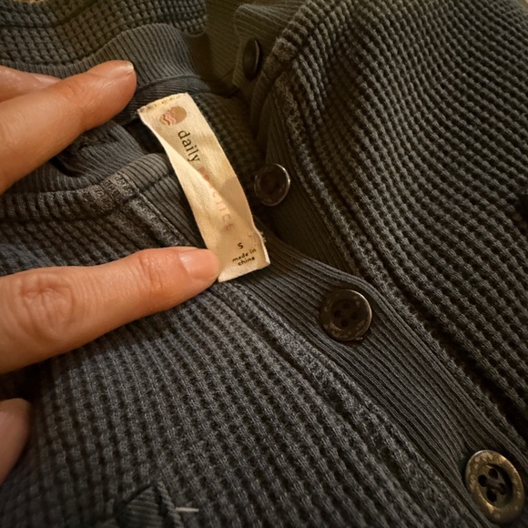 Anthropologie Dark Gray Everywhere Long Sleeve Dress - Picture 7 of 7